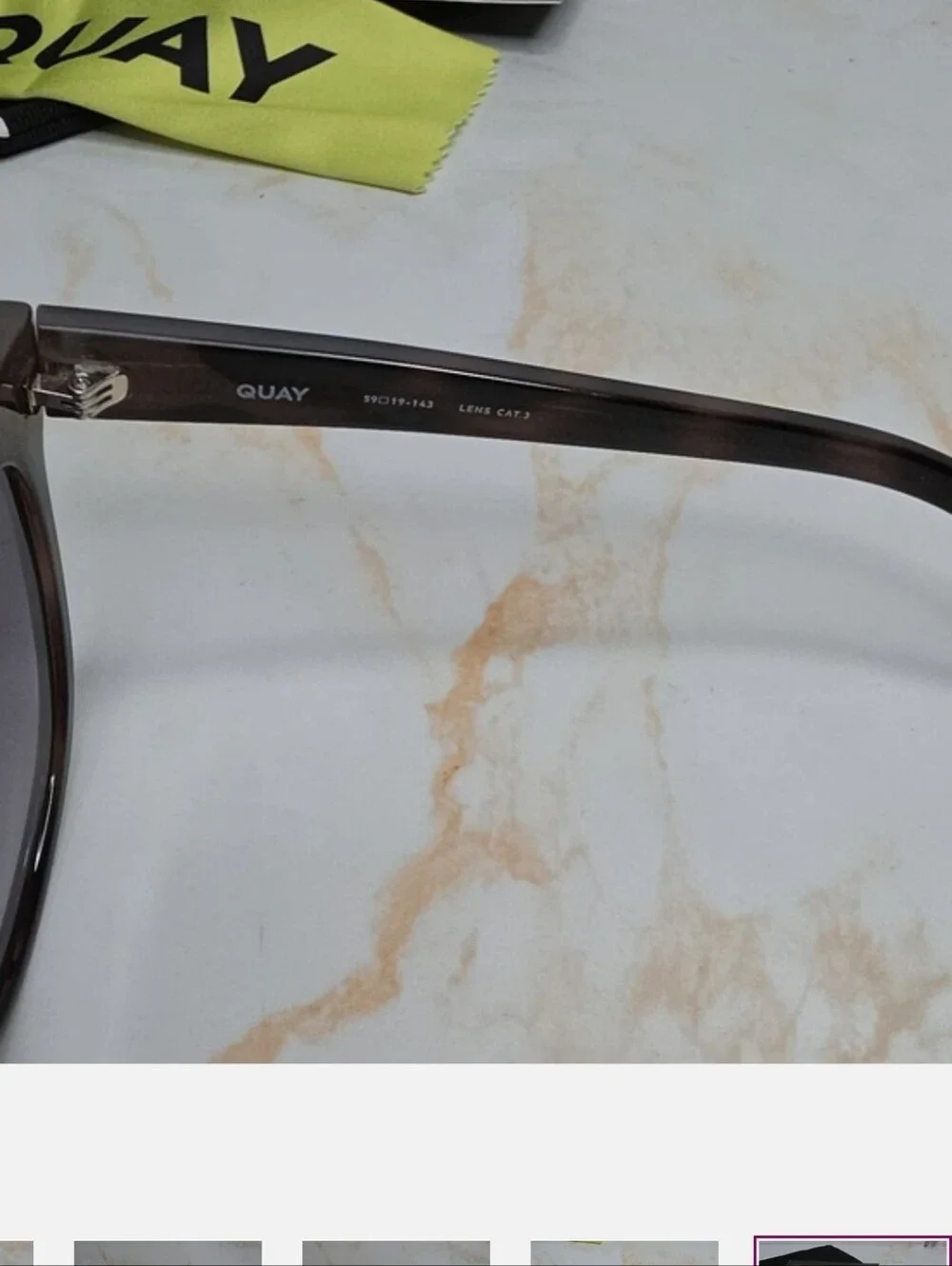 Quay Australia Tortoiseshell Cat Eye  QUAY Its My Way Sunglasses